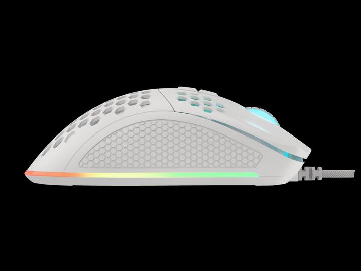 Produktbild Genesis for games Krypton 555 with cable, 8000 DPI, USB 2.0, White (Kabelgebunden)