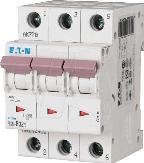 Immagine prodotto Moeller Electric 10kA Triple Pole Type C MCB 32A