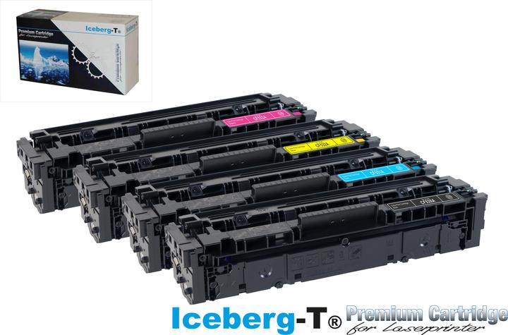 Produktbild Iceberg-T Toner SET CF530A / 205A Set mit allen vier Farben (BK, C, M, Y)