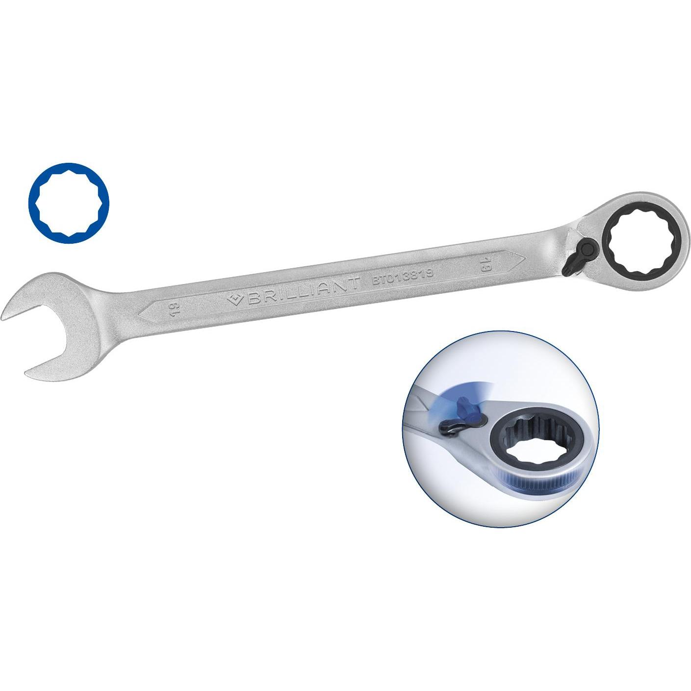 Thumbnail - Brilliant Tools, Schraubenschlüssel, BT013815 (15 mm)