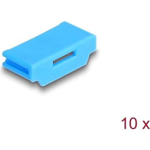 Delock 10 Port Blocker für HDMI Buchse, Notebook Security, Blau