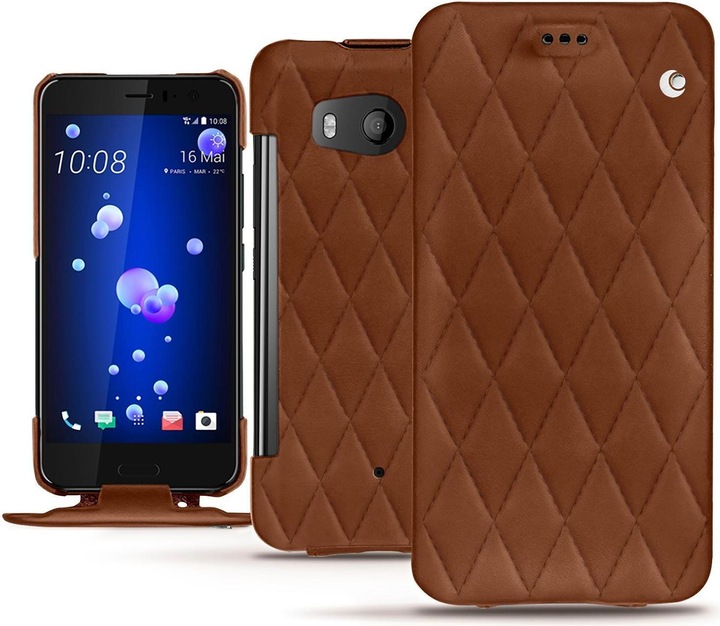 Productafbeelding Noreve Lederen omslag verticaal (HTC U11)