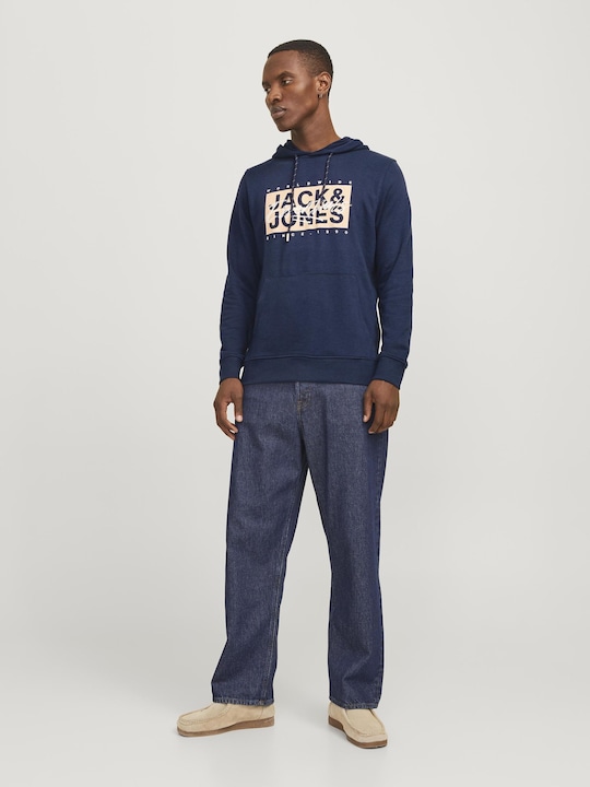 Immagine prodotto Jack & Jones Gedruckt Kapuzenpullover Kapuzenpullover (L)
