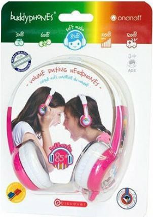 Image du produit Buddyphones Discover Fun rose