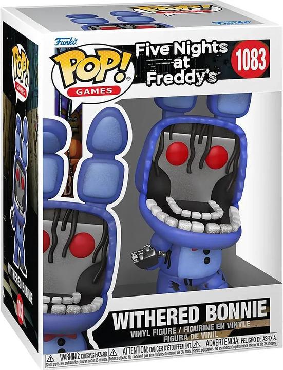 Actual product image Funko POP! FNAF: Withered Bonnie