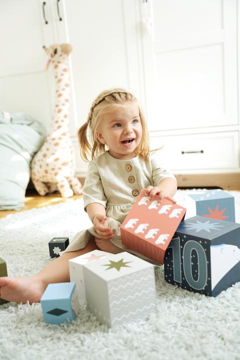 Actual product image small foot Arctic" stacking cube