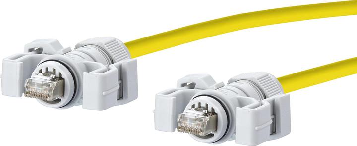 Productafbeelding Metz Connect E-DAT Industry patchkabel V6 IP67 - IP67 10m (S/FTP, CAT6, 10 m)