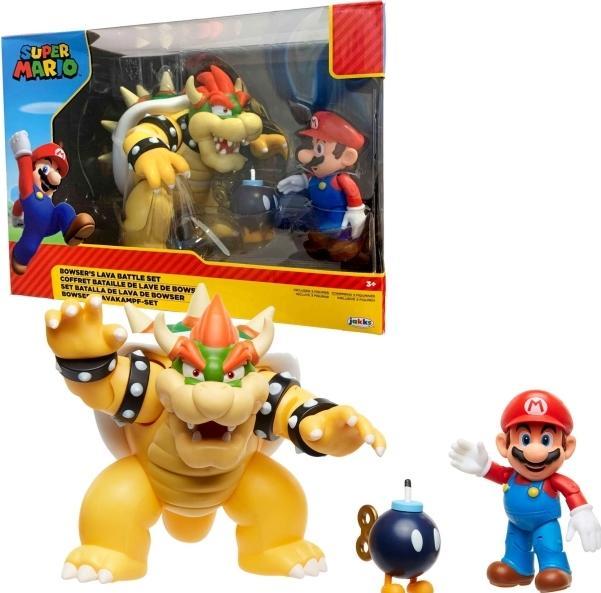 Image du produit Jakks Pacific World of Nintendo: Mario vs. Bowser Lava Battle