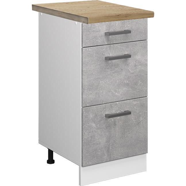 Vicco, Regal, Küchenunterschrank R-Line (40 x 60 x 81.5 cm)