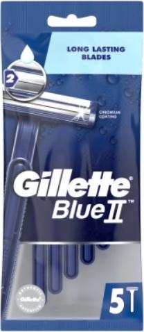 Image du produit Gillette Blu II Chronium Coating Set de rasoirs jetables 5 pièces