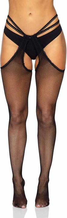 Actual product image Leg Avenue Stockings with suspender belt (One size)