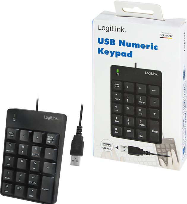 Actual product image LogiLink ID0184 (Numeric keypad, Cable)