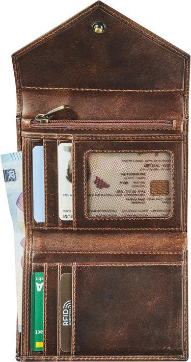 Image du produit Brepols M Charleston Porte-monnaie triptyque cuir brun