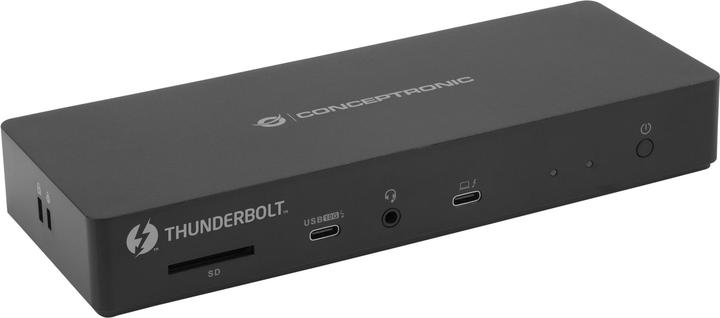 Produktbild Conceptronic Dock 13-in-1 USB-C->HDMI,2xUSB-A,USB-C,GbE 96W (13 Ports)
