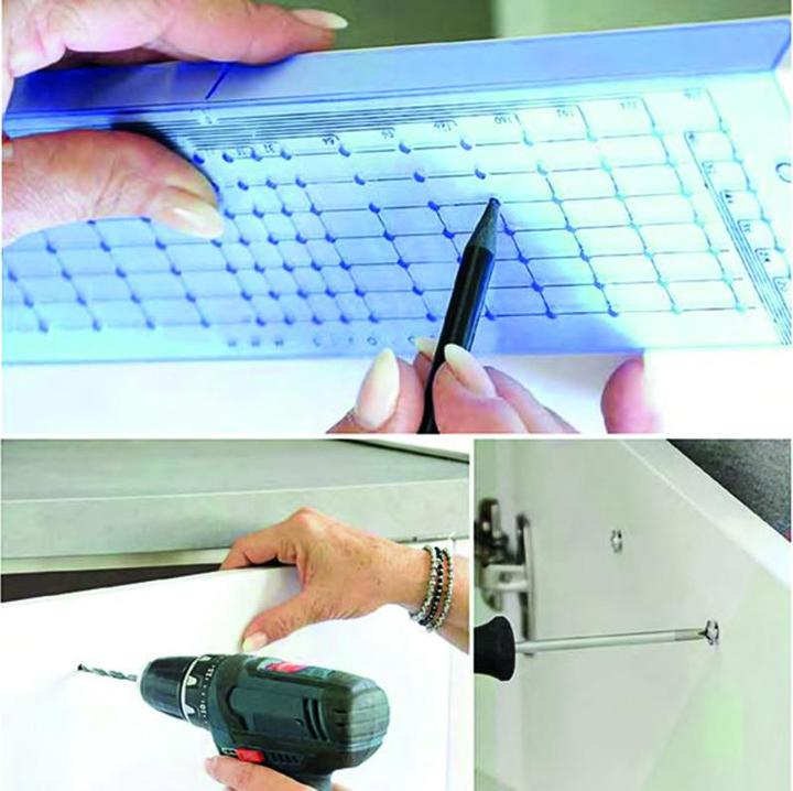 Produktbild Siro Bohrlehre für Möbelgriffe und Knöpfe