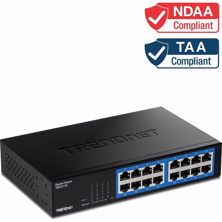 Produktbild Trendnet TEG-S17D (16 Ports)