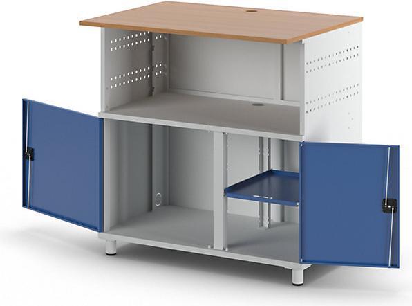 Produktbild RAU PC-Tisch (110 x 80 x 110 cm)