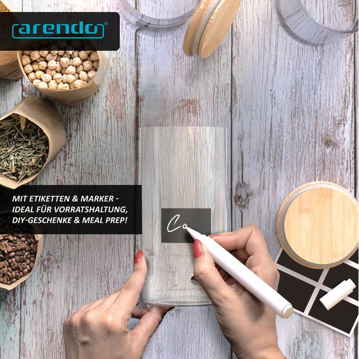 Produktbild Arendo Vorrätsgläser 6er Set (1.50 l)