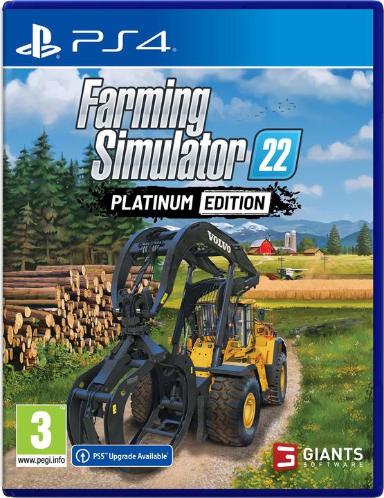 Immagine prodotto Giants Software Farming Simulator 22 (Edizione Platinum) (PS4, EN)