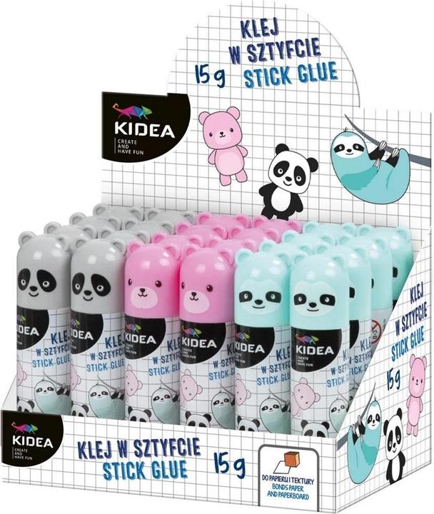 Produktbild Kidea Klebestift mit Figur 15g (24 Stück)