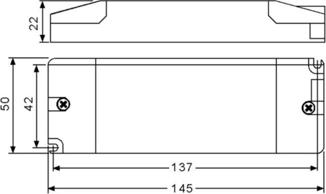 Actual product image Synergy 21 Netzteil - 24V 30W SELF IP20 TRIAC dim