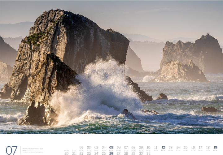 Image du produit Planet Earth - Gallery Kalender 2026 (66 x 50 cm, Couverture rigide, Allemand, Anglais)