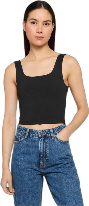 Produktbild Urban Classics Ladies Cropped Polyamide Top black M (M)