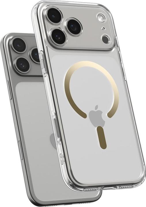 Produktbild Spigen Ultra Hybrid MagSafe Schutzhülle für Apple iPhone 17 Pro klar gold (Apple iPhone 17 Pro)