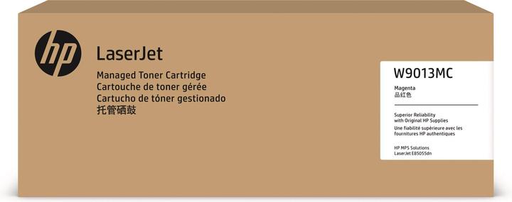 Actual product image HP W9013MC Magenta Managed Original LaserJet Toner Cartridge (M)
