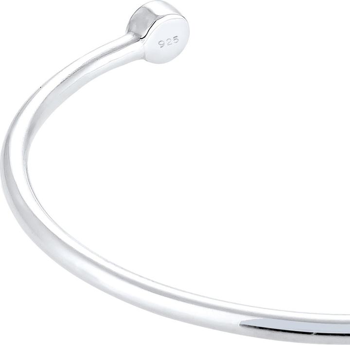 Immagine prodotto Elli Armreif mit Kristallen (17 cm, Argento)