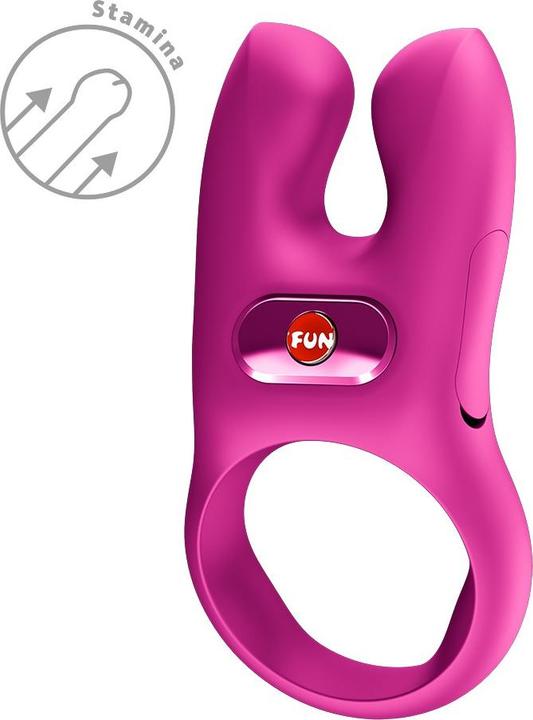 Actual product image Fun Factory - Nos Classic Vibrating Cock Ring Magenta