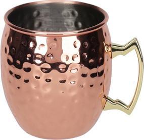 Tasse Moscow Mule en acier inoxydable Ø9,5 (Bleu, Or, Pink, 1x)
