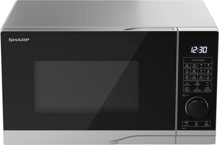 Produktbild Sharp YC-PC284AE-S Mikrowelle Silber 900W (28 l)