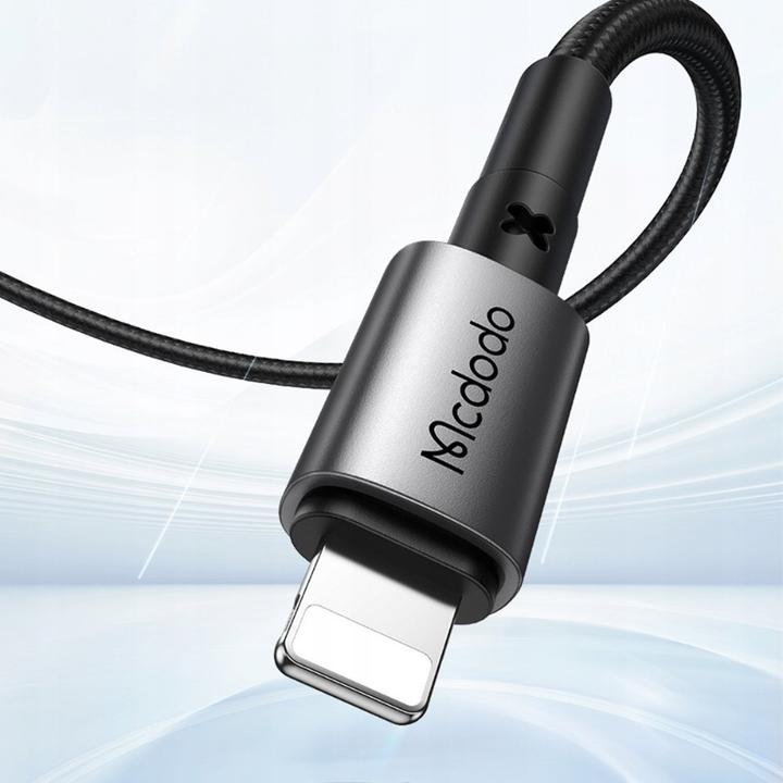 Image du produit Mcdodo Câble USB-A vers Lightning CA-3580, 1,2m (noir) (1.20 m, USB 2.0)