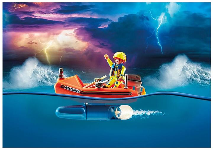 Produktbild Playmobil Kitesurfer-Rettung mit Boot (70144, Playmobil City Life)