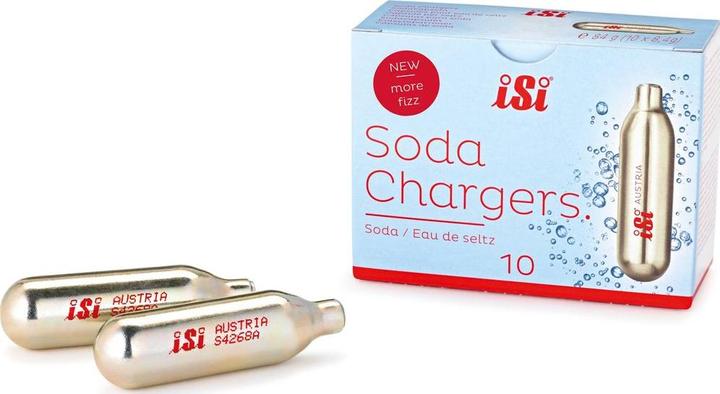 Actual product image ISI Soda Siphon Capsules