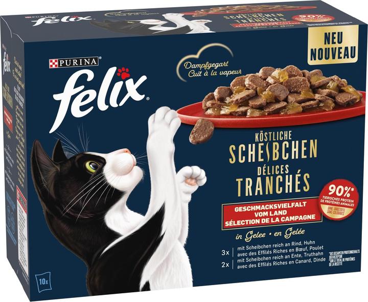 Felix Deliciously Sliced Fleisch (Adult, 1 Stk., 890 g)
