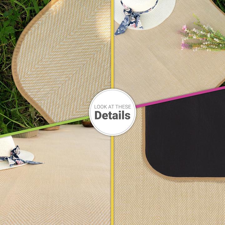 Produktbild Paco Home Wasserdichte Picknickdecke