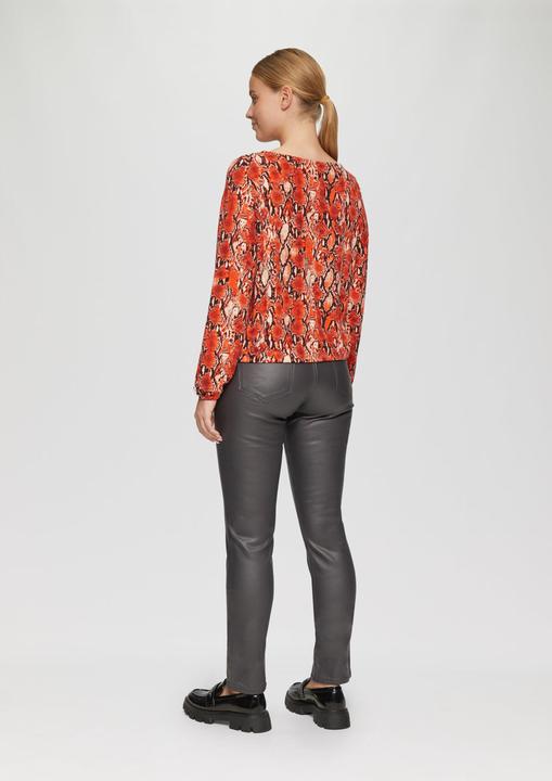 Actual product image S.Oliver T-Shirt Langarmshirt mit U-Boot-Ausschnitt im O-Shape (46)