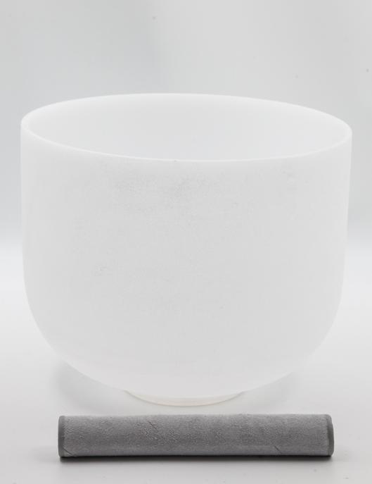 Cachet Bol de cristal chantant Chakra avec baguettes