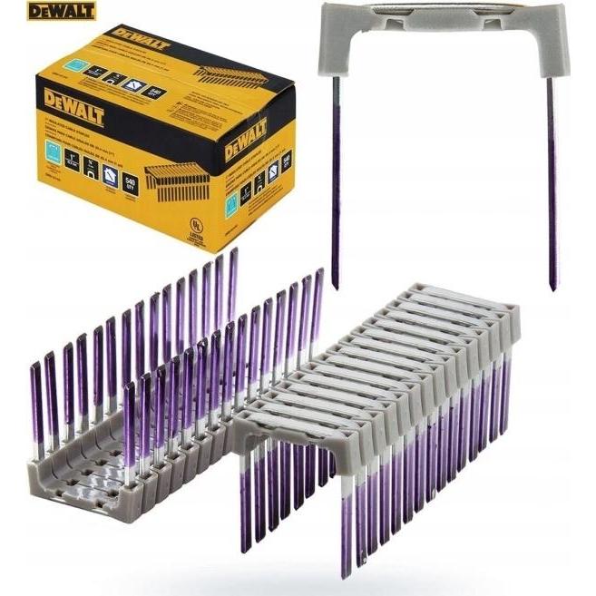 DeWalt, Tackerklammern + Tackernägel, KABELKLAMMERN FÜR DCN701 - 540 ST