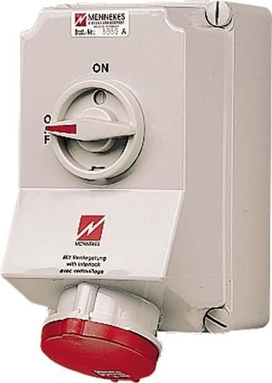 Actual product image Mennekes Wall box