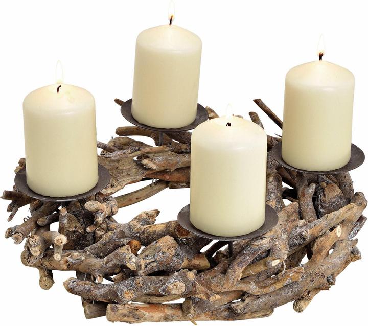 G. Wurm Adventskranz (9.5 x 32.5 x 32.5 cm)