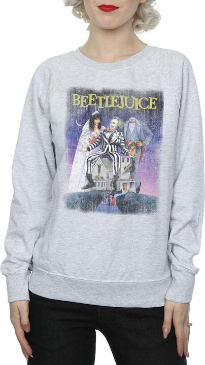 Image du produit Beetlejuice - Sweat DISTRESSED POSTER - Femme (XXL)