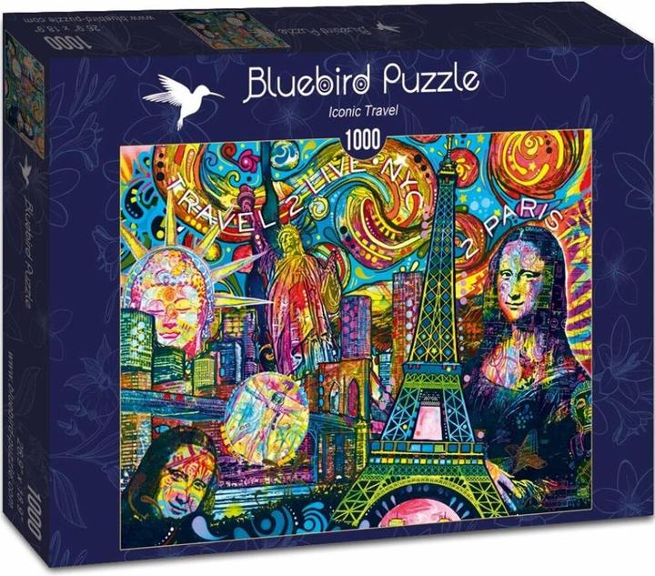 Produktbild Bluebird Puzzle 1000 Reisesymbole (1000 Teile)