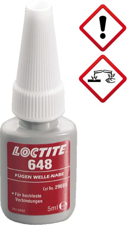 Immagine prodotto Loctite Buchsen-Lagerbefestigung 648 (5.50 g, 5 ml)