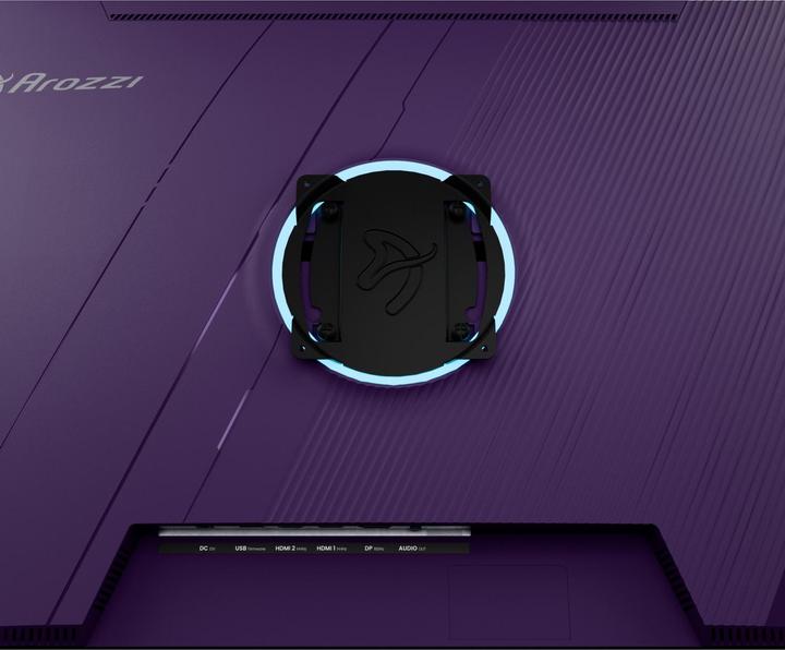 Actual product image Arozzi TFT Nova 32" IPS 180Hz lila (2560 x 1440 pixels, 32")