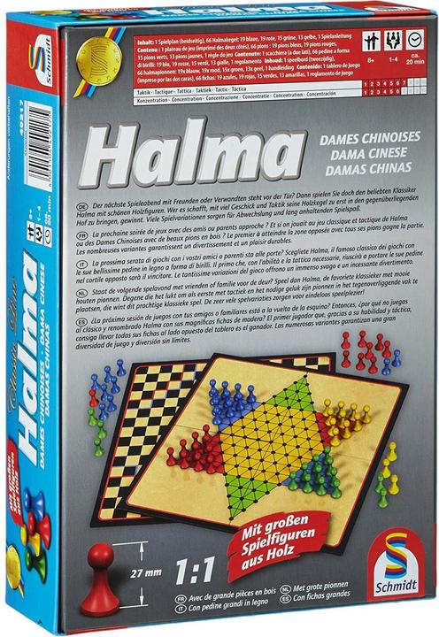 Schmidt Spiele Halma (Deutsch, Französisch, Italienisch)