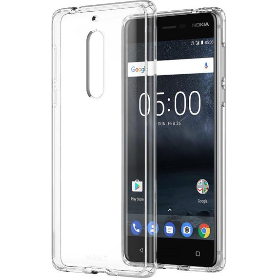 Thumbnail - Nokia Hybrid (Nokia 5), Smartphone Hülle, Transparent