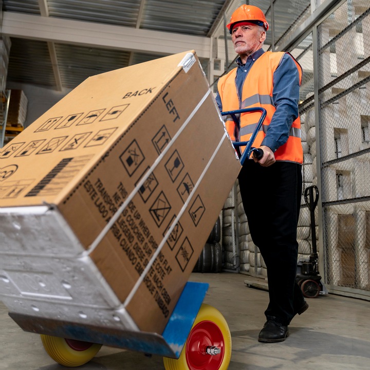 Produktbild Wiltec Schubkarren PU Rad 3.50-8 130kg Vollgummi Polyurethan Reifen pannensicher
